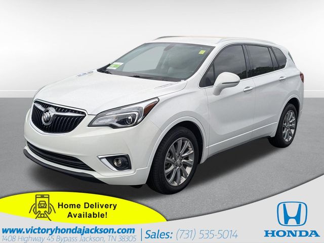 Summit White 2019 Buick Envision Essence FWD SUV / Crossover Front-Wheel Drive 6-Speed Automatic