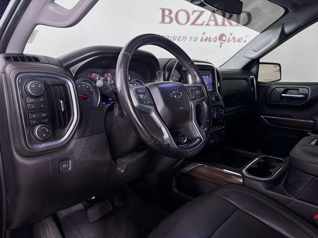 2019 Black Chevrolet Silverado 1500 LT Trail Boss 4X4 Truck