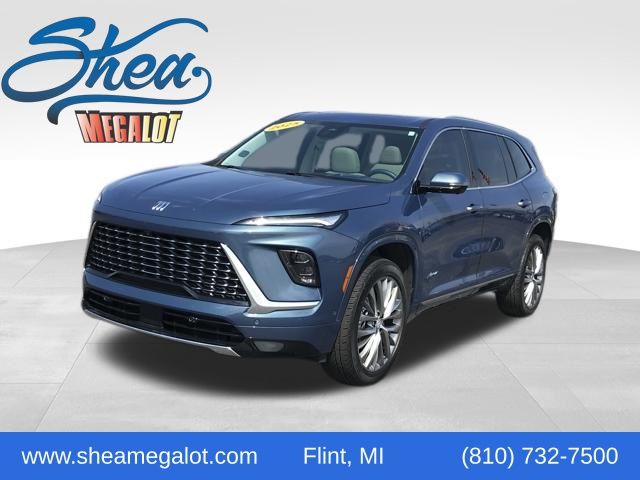 Ocean Blue Metallic 2025 Buick Enclave Avenir AWD SUV / Crossover Four-Wheel Drive 8-Speed Automatic