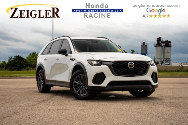 Rhodium White Premium 2025 Mazda CX-70 3.3 Turbo Preferred AWD SUV / Crossover All-Wheel Drive 8-Speed Automatic