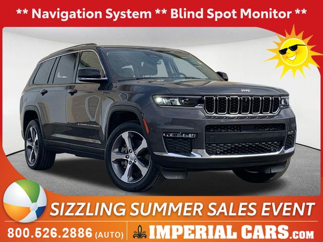 Baltic Gray Metallic Clearcoat 2023 Jeep Grand Cherokee L Limited 4WD SUV / Crossover Four-Wheel Drive 8-Speed Automatic