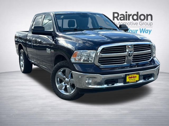 True Blue Pearlcoat 2017 RAM 1500 Big Horn Crew Cab 4WD Pickup Truck Four-Wheel Drive 8-Speed Automatic