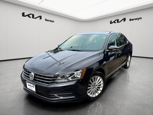 Black Uni 2016 Volkswagen Passat 1.8T SE Sedan Front-Wheel Drive 6-Speed Automatic