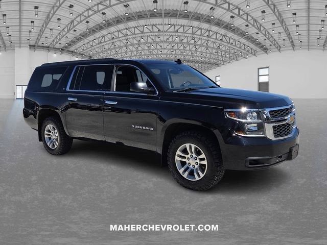 Black 2016 Chevrolet Suburban 1500 LT 4WD SUV / Crossover Four-Wheel Drive 6-Speed Automatic Overdrive