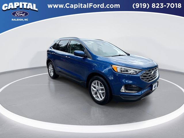 Certified 2021 Ford Edge SEL with VIN 2FMPK3J90MBA58861 for sale in Raleigh, NC