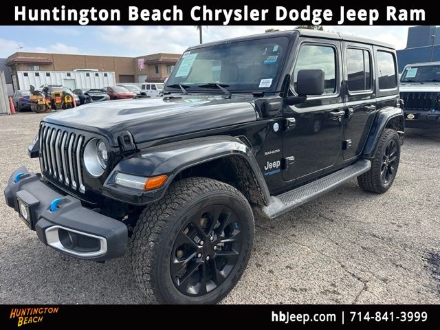 Black Clearcoat 2022 Jeep Wrangler 4xe SUV / Crossover Four-Wheel Drive 8-Speed Automatic