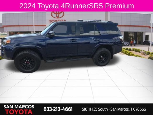 Nautical Blue Metallic 2024 Toyota 4Runner SUV / Crossover Four-Wheel Drive 5-Speed Automatic