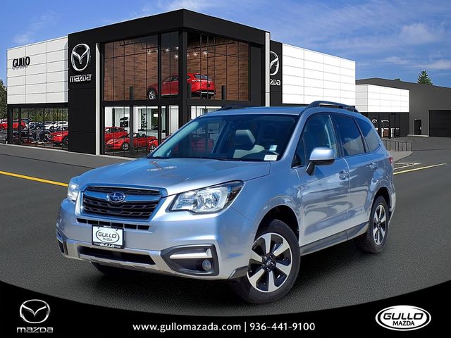 Ice Silver Metallic 2017 Subaru Forester 2.5i Limited SUV / Crossover All-Wheel Drive Continuously Variable Transmission