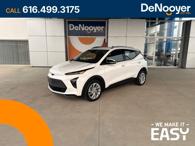 Summit White 2022 Chevrolet Bolt EUV Hatchback Front-Wheel Drive 1-Speed Automatic
