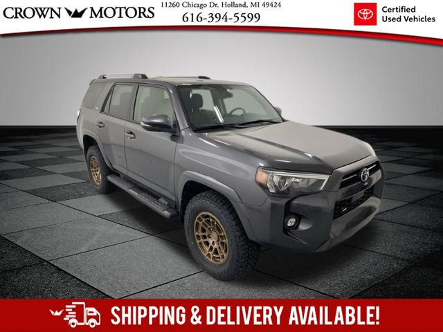 Magnetic Gray Metallic 2022 Toyota 4Runner SR5 Premium 4WD SUV / Crossover Four-Wheel Drive 5-Speed Automatic