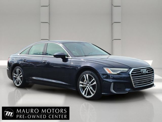 Firmament Blue Metallic 2019 Audi A6 55 TFSI quattro Premium Plus Sedan AWD Sedan All-Wheel Drive 7-Speed Automatic