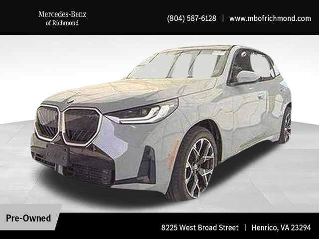Gray Metallic 2025 BMW X3 30 xDrive SUV / Crossover All-Wheel Drive 8-Speed Automatic