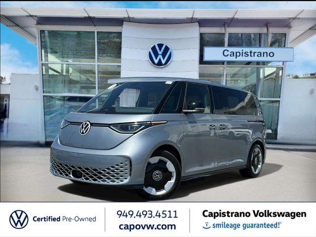 Silver Metallic 2025 Volkswagen ID.Buzz Minivan Rear-Wheel Drive Automatic