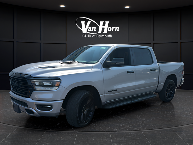 Used 2023 Billet Silver Metallic Clearcoat Ram Laramie image 3