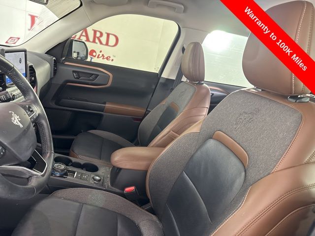 2021 Oxford White Ford Bronco Sport Outer Banks 4X4 SUV