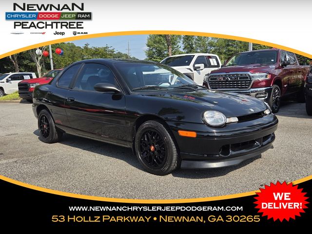 Black 1998 Dodge Neon Coupe Front-Wheel Drive 5-Speed Manual