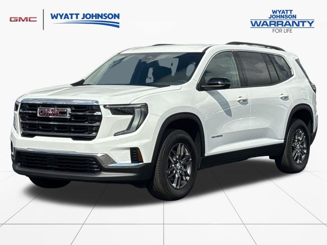 Summit White 2025 GMC Acadia SUV / Crossover Front-Wheel Drive 8-Speed Automatic