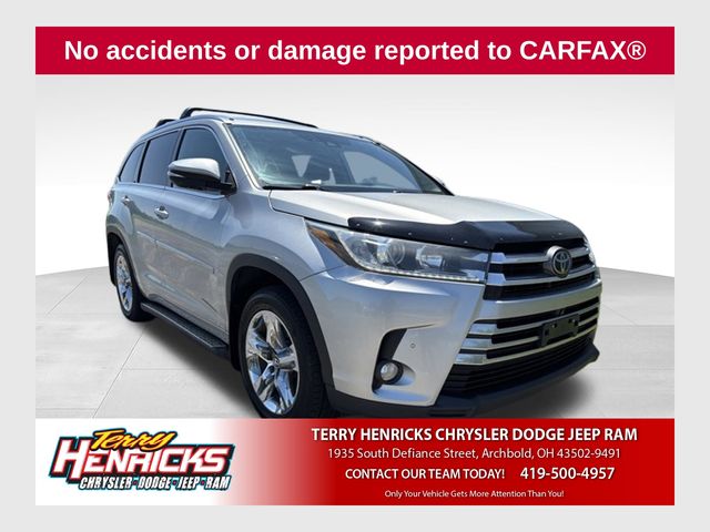 Celestial Silver Metallic 2018 Toyota Highlander SUV / Crossover All-Wheel Drive 8-Speed Automatic