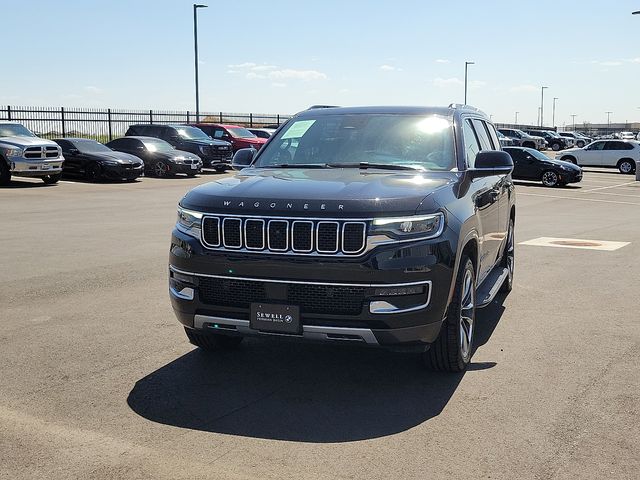 Diamond Black Crystal Pearlcoat 2022 Jeep Wagoneer Series II RWD SUV / Crossover 4X2 8-Speed Automatic