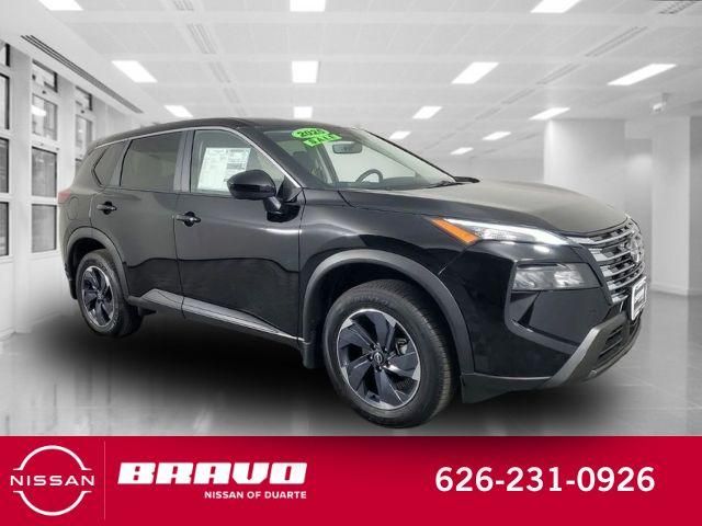 Super Black 2025 Nissan Rogue SUV / Crossover Front-Wheel Drive Continuously Variable Transmission