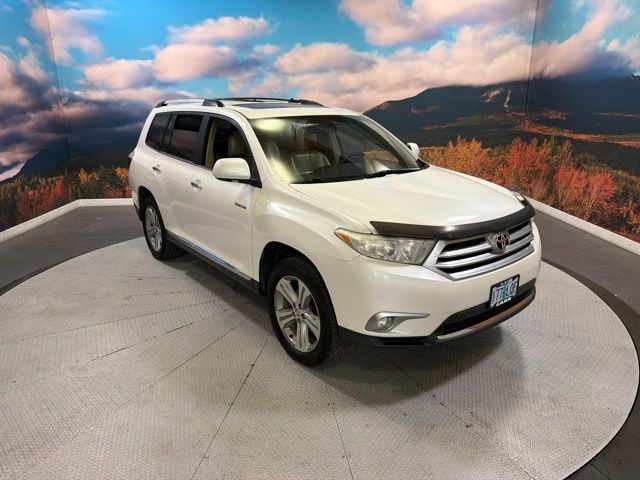 White (Blizzard Pearl) 2012 Toyota Highlander SUV / Crossover All-Wheel Drive 5-Speed Automatic Overdrive