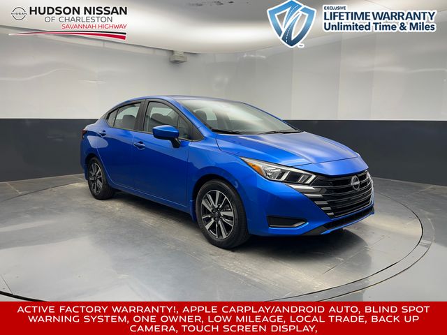2024 Electric Blue Metallic Nissan Versa 1.6 SV Sedan