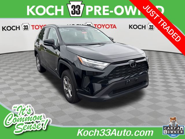 Midnight Black Metallic 2025 Toyota RAV4 SUV / Crossover All-Wheel Drive 8-Speed Automatic