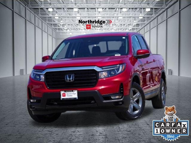Radiant Red Metallic II 2023 Honda Ridgeline Pickup Truck All-Wheel Drive 9-Speed Automatic