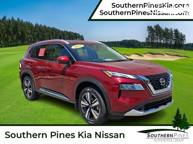 Red (Scarlet Ember Tintcoat) 2023 Nissan Rogue SUV / Crossover Front-Wheel Drive Continuously Variable Transmission