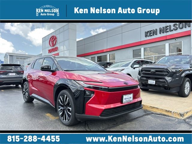 Supersonic Red w/Midnight Black Metallic Roof 2026 Toyota bZ SUV / Crossover All-Wheel Drive Automatic