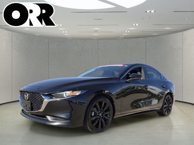 Jet Black 2024 Mazda MAZDA3 2.5 S Select Sport FWD Sedan Front-Wheel Drive 6-Speed Automatic