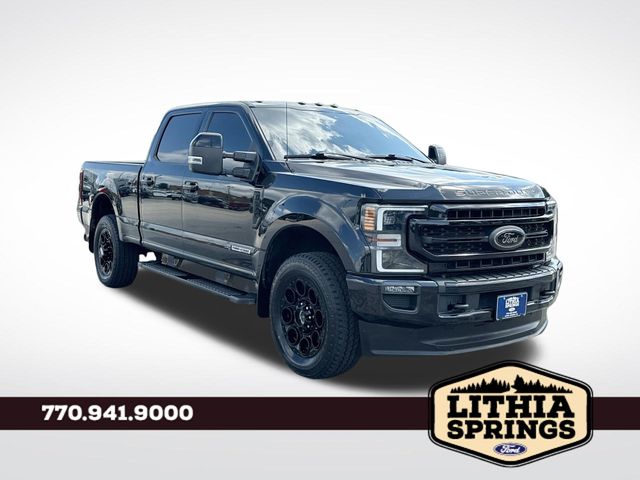 Black Metallic 2021 Ford F-250 Super Duty Pickup Truck Four-Wheel Drive Automatic