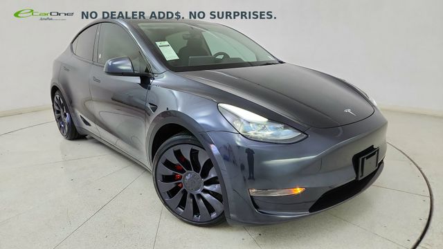 Gray (Stealth Grey) 2025 Tesla Model Y Performance AWD SUV / Crossover All-Wheel Drive 1-Speed Automatic