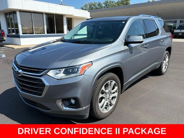 Gray (Satin Steel Metallic) 2020 Chevrolet Traverse SUV / Crossover Four-Wheel Drive 9-Speed Automatic