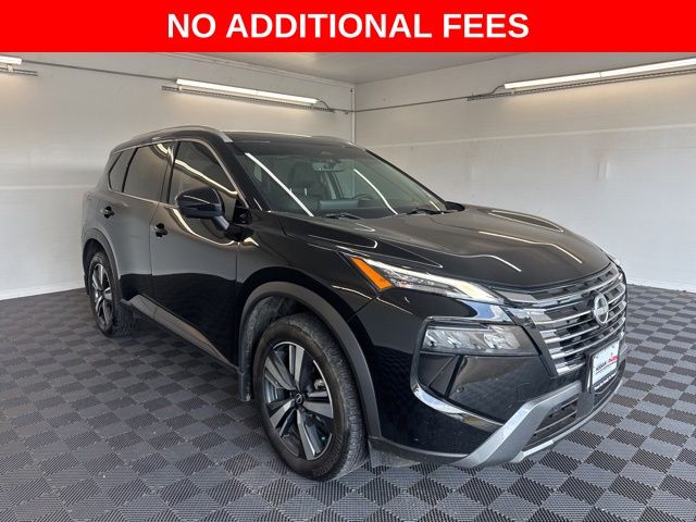 Super Black 2024 Nissan Rogue SUV / Crossover Front-Wheel Drive Continuously Variable Transmission