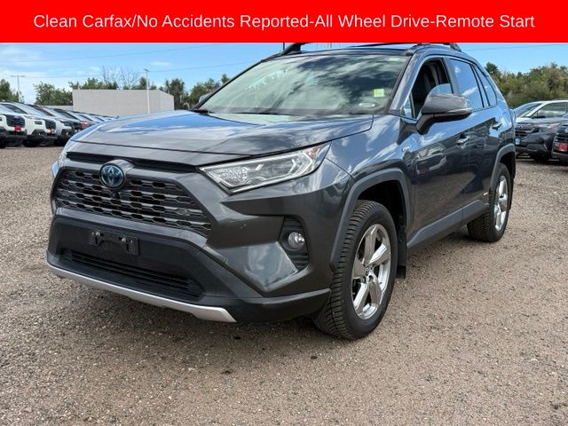 Magnetic Gray Metallic 2020 Toyota RAV4 Hybrid SUV / Crossover All-Wheel Drive Continuously Variable Transmission