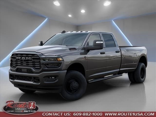 Gray (Granite Crystal Metallic Clearcoat) 2026 RAM 3500 Tradesman Crew Cab LB DRW 4WD Pickup Truck Four-Wheel Drive 8-Speed Automatic