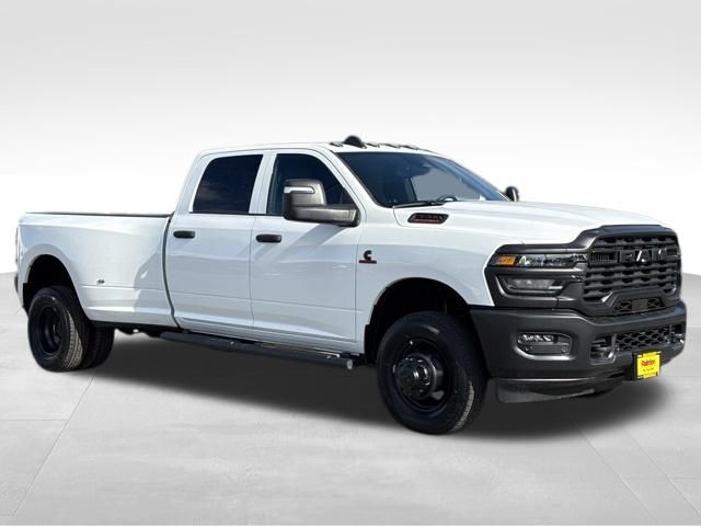 Bright White Clearcoat 2026 RAM 3500 Pickup Truck Four-Wheel Drive 8-Speed Automatic