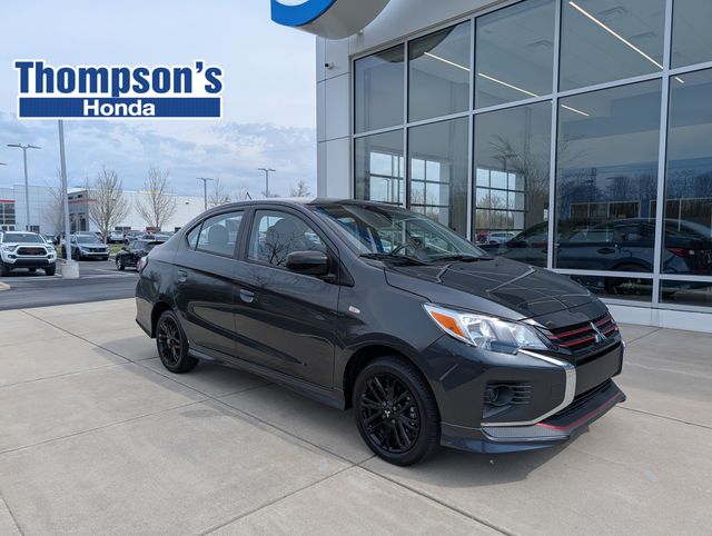 Graphite Gray Metallic w/Black Roof 2024 Mitsubishi Mirage G4 Black Edition FWD Sedan Front-Wheel Drive Continuously Variable Transmission