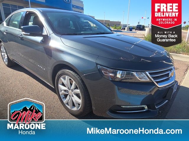 Nightfall Gray Metallic 2019 Chevrolet Impala Sedan Front-Wheel Drive 6-Speed Automatic Overdrive