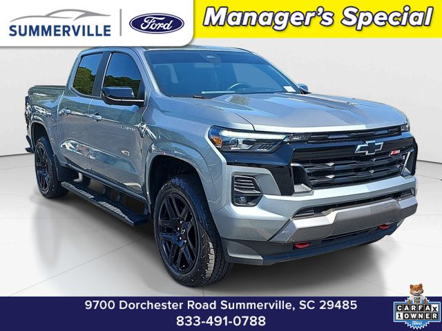 Black (Charcoal) 2024 Chevrolet Colorado Z71 Crew Cab 4WD Pickup Truck Four-Wheel Drive 8-Speed Automatic