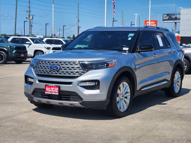 2020 Ford Explorer Limited Silver at Shottenkirk Kia Fort Bend