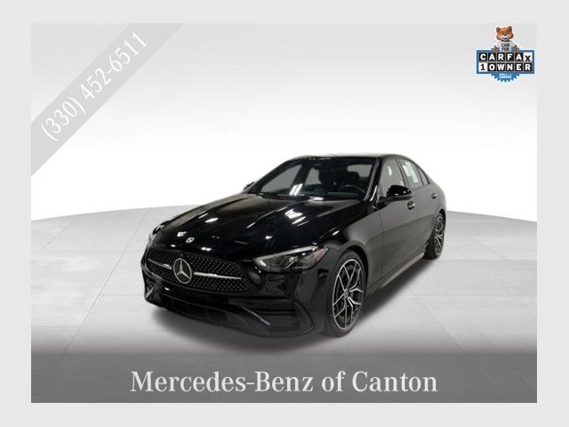 Black 2023 Mercedes-Benz C-Class Sedan All-Wheel Drive 9-Speed Automatic