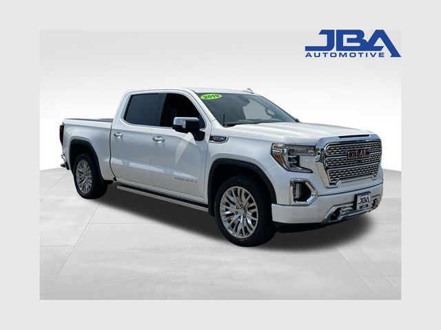 White Frost 2019 GMC Sierra 1500 Denali Crew Cab 4WD Pickup Truck Four-Wheel Drive Automatic