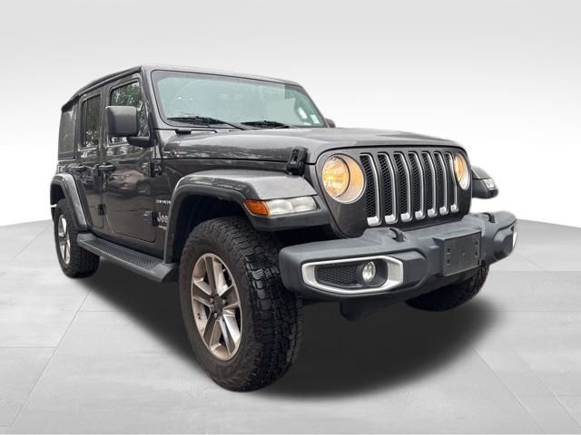 2021 Jeep Wrangler Unlimited Sahara Gray at Mazda of Columbia