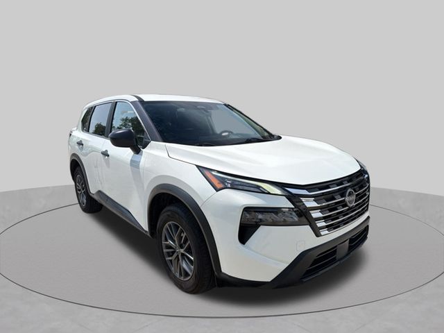 Glacier White 2024 Nissan Rogue SUV / Crossover Front-Wheel Drive Continuously Variable Transmission