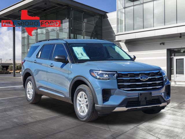 2025 Vapor Blue Metallic Ford Explorer Active 4X4 SUV