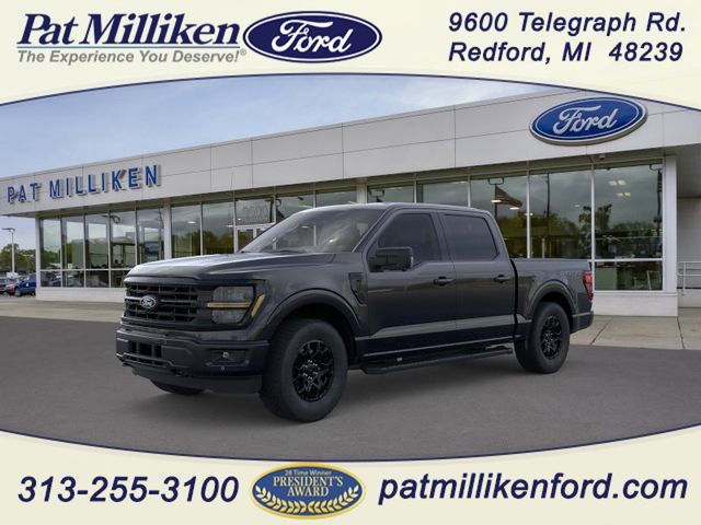 Agate Black Metallic 2026 Ford F-150 Pickup Truck Four-Wheel Drive Automatic