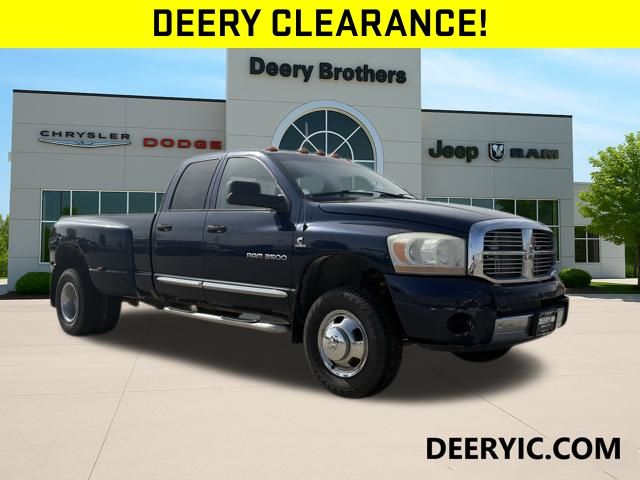 Patriot Blue Pearl 2006 Dodge RAM 3500 Pickup Truck Four-Wheel Drive 4-Speed Automatic