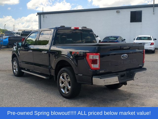 Used 2022 Blue Metallic Ford Lariat image 11